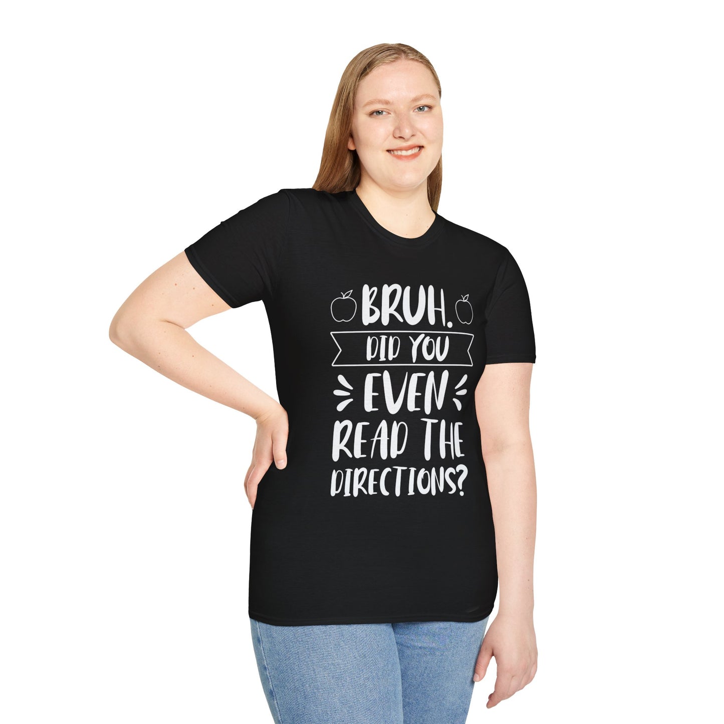 Bruh Teacher Softstyle T-Shirt