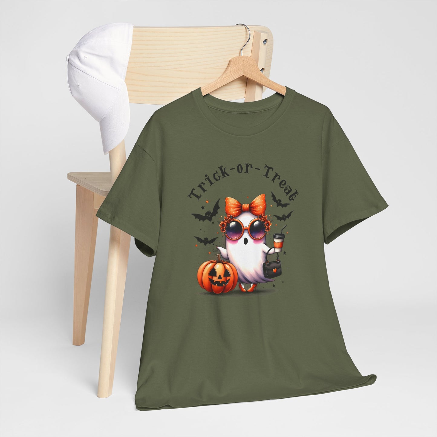 Ghost Trick-or-Treat Tee