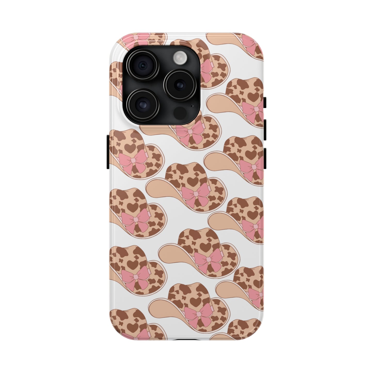 Pink Cowboy Hats Tough Phone Cases