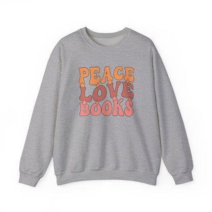Peace Love Books Collection – Sweatshirts