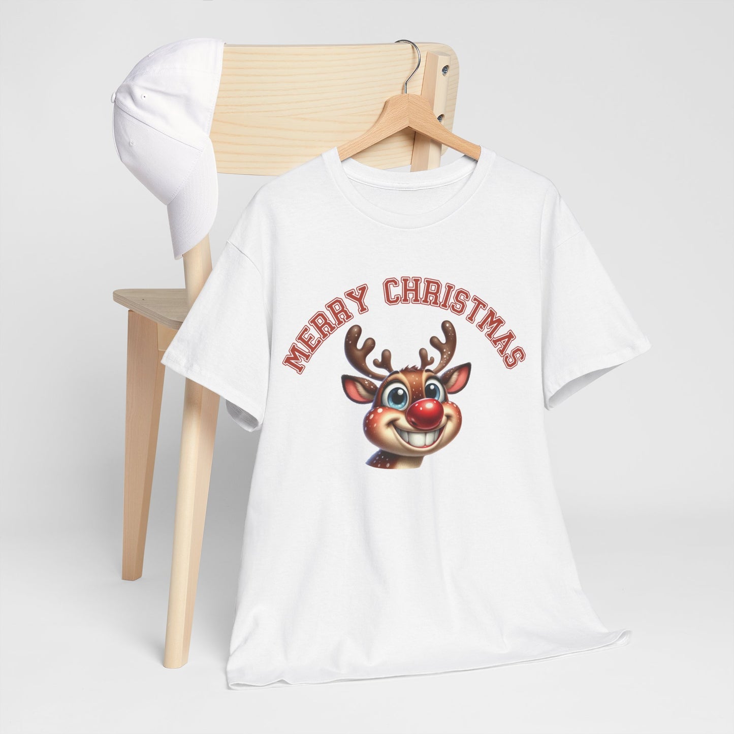 Merry Christmas Smiling Deer Shirt