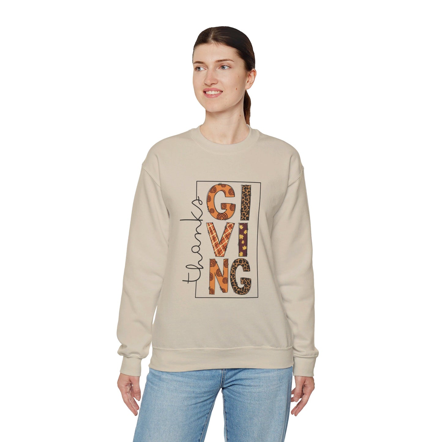 Thanksgiving Heavy Blend™ Crewneck Sweatshirt