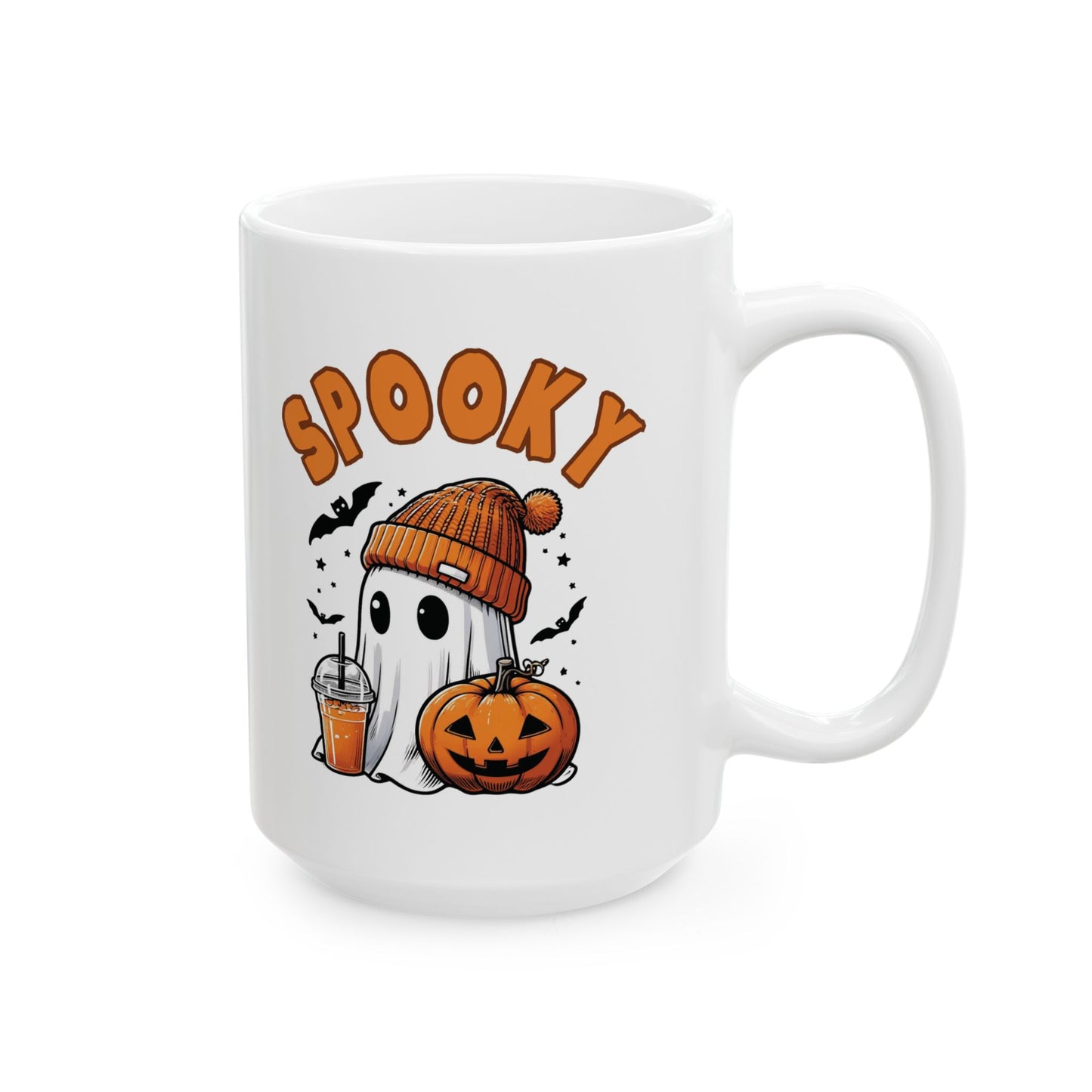 Spooky Ceramic Mug, (11oz, 15oz)