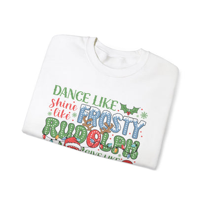 Dance Like Frosty...Unisex Heavy Blend™ Crewneck Sweatshirt