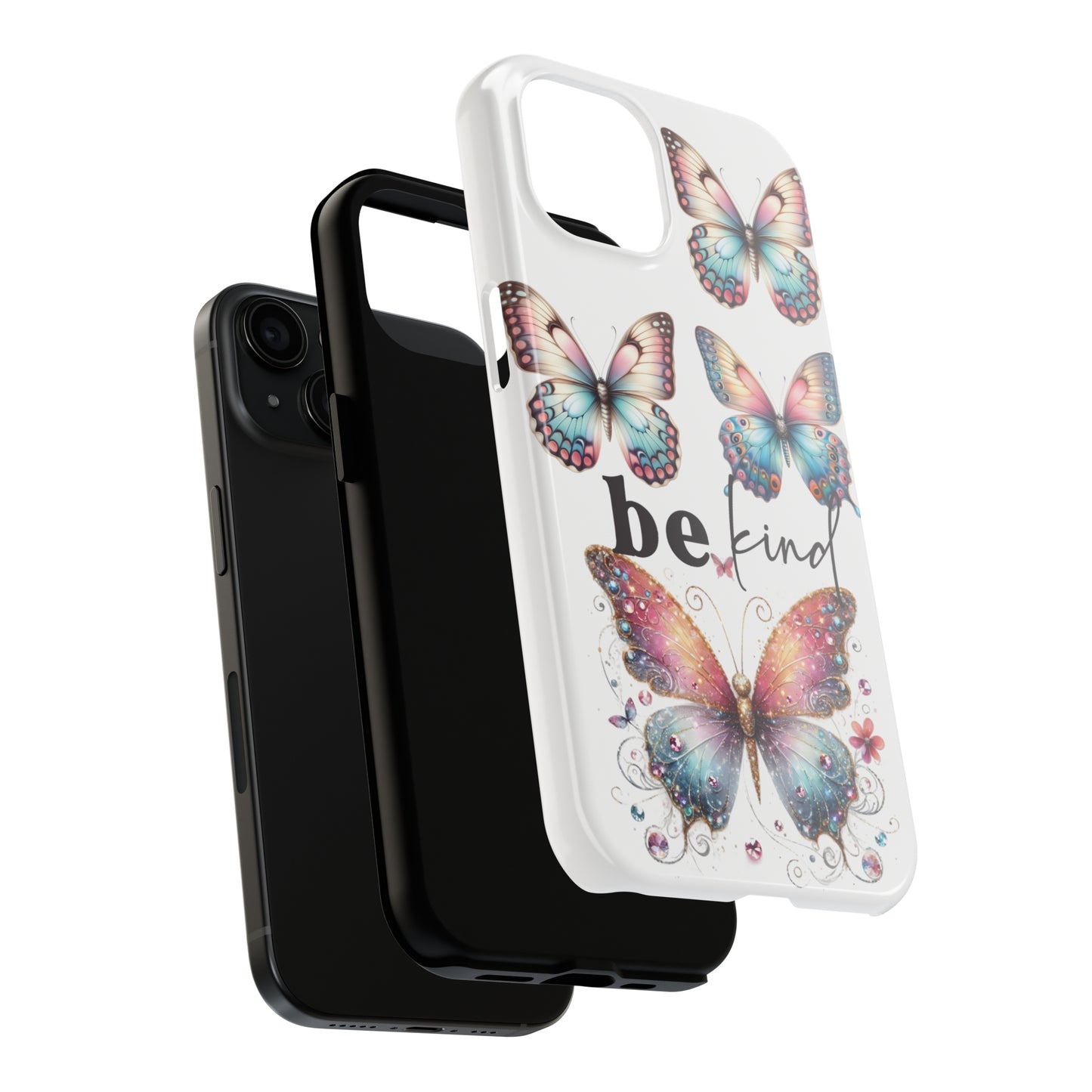 Butterfly Be Kind Tough Phone Cases