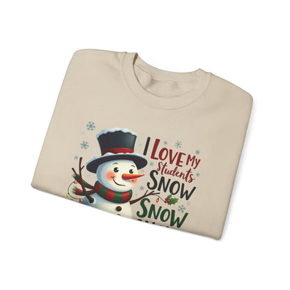 Cozy Snowman Unisex Heavy Blend™ Crewneck Sweatshirt