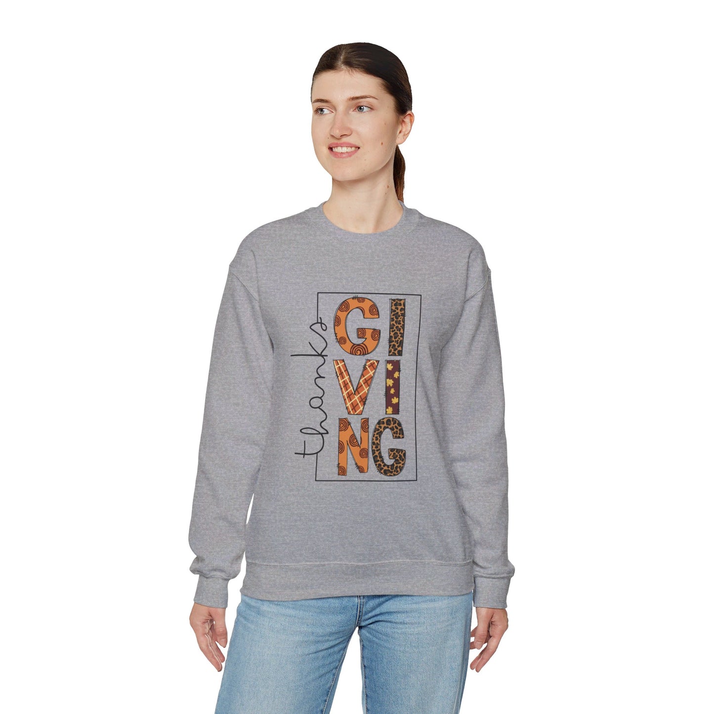 Thanksgiving Heavy Blend™ Crewneck Sweatshirt