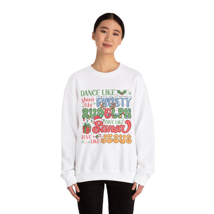 Dance Like Frosty...Unisex Heavy Blend™ Crewneck Sweatshirt