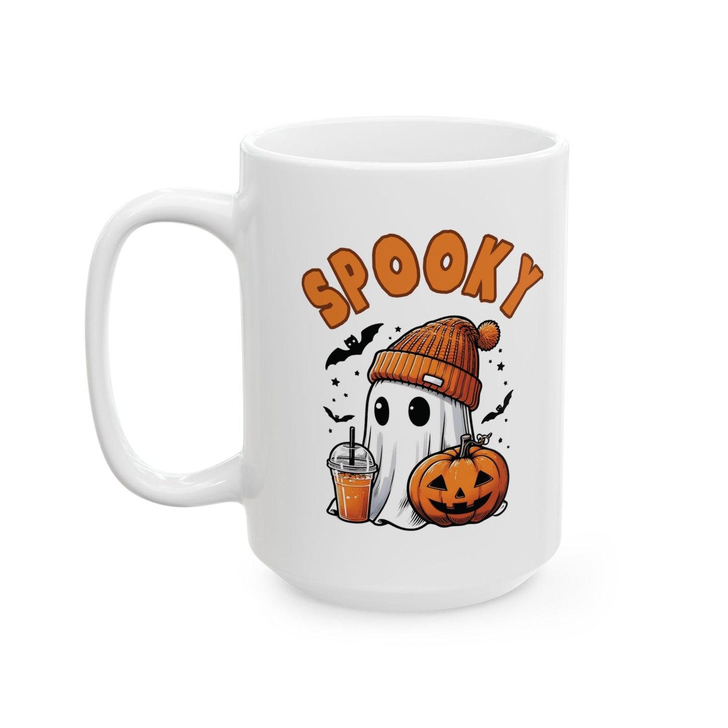 Spooky Ceramic Mug, (11oz, 15oz)