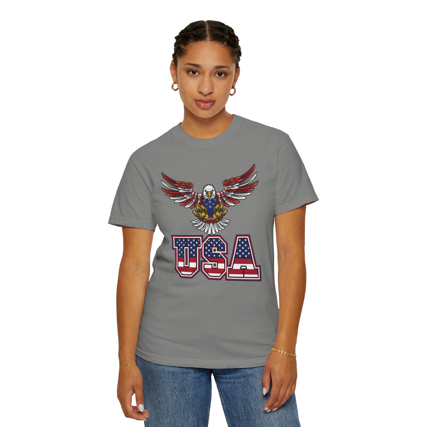 Eagle Unisex Garment-Dyed T-shirt