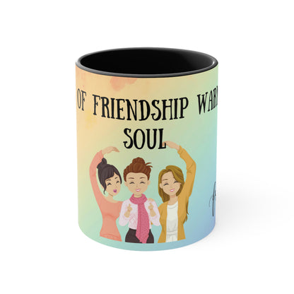 Friendship Accent Coffee Mug, 11oz