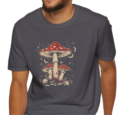 Enchanted Mushroom Forest Unisex Soft-Style T-Shirt – Ethically Made & Ultra Soft