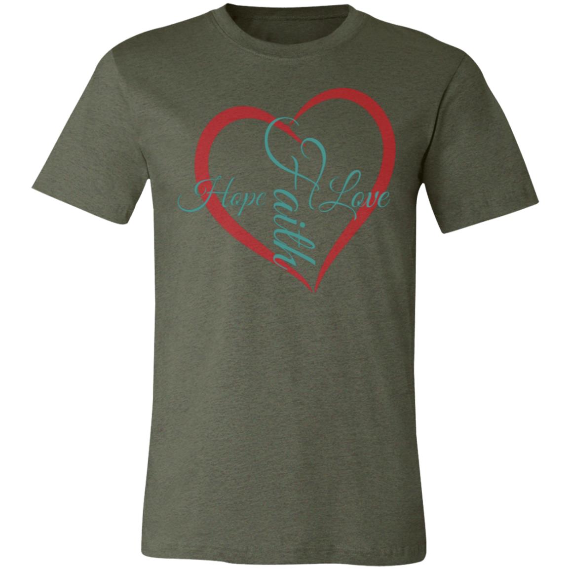 Hope Faith Love T-Shirt