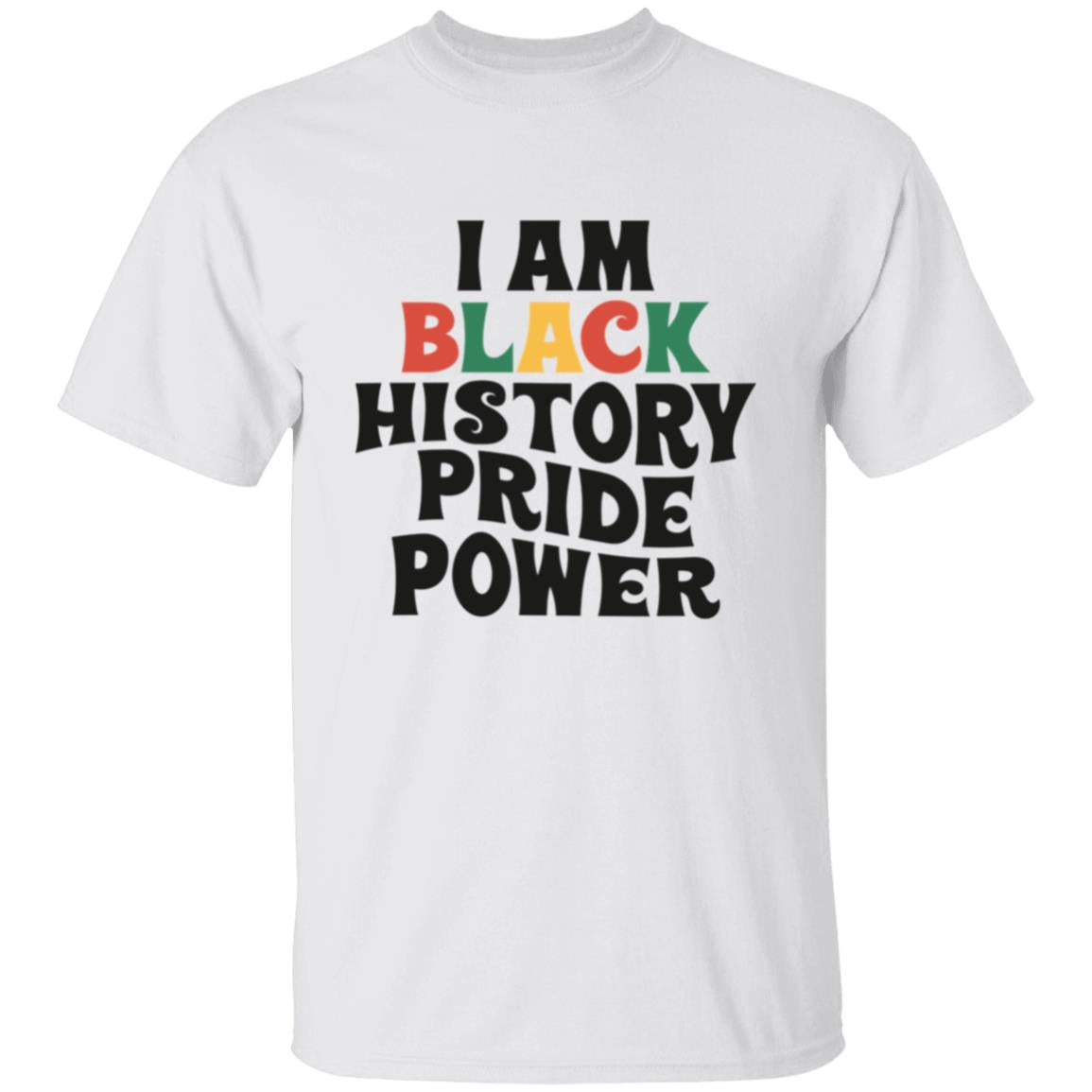 I AM BLACK HISTORY PRIDE POWER