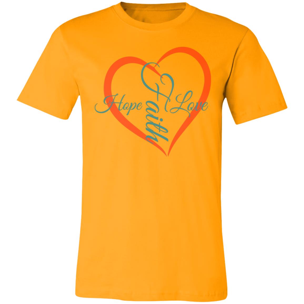 Hope Faith Love T-Shirt