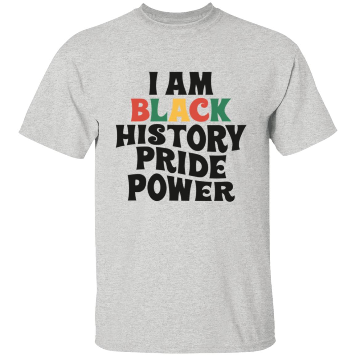 I AM BLACK HISTORY PRIDE POWER