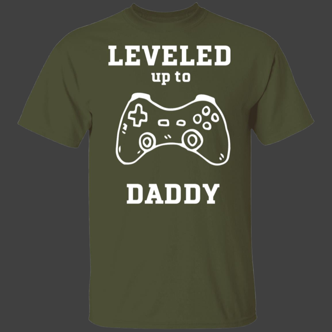 Leveled up to Daddy and Player 2 T-Shirt