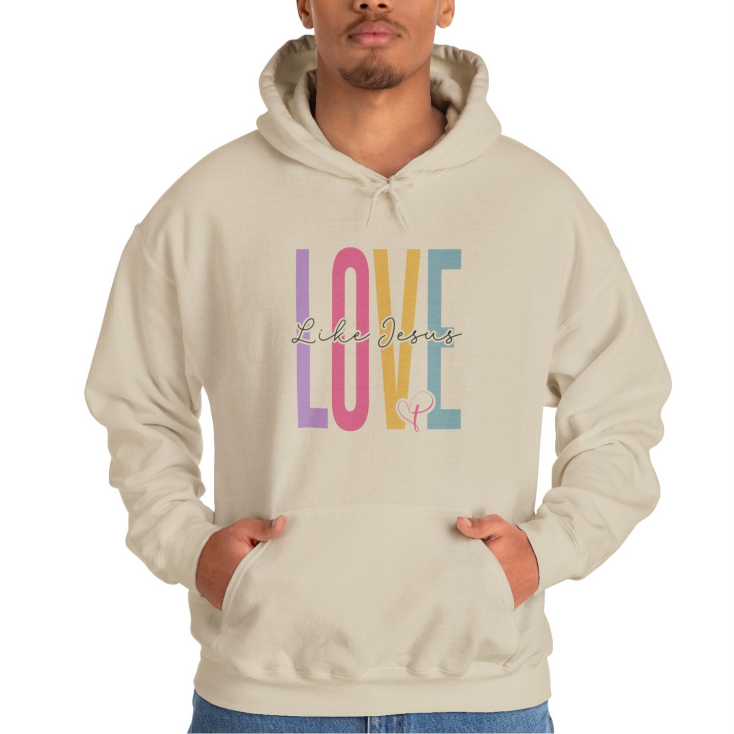 "Love Like Jesus" Hoodie | Cozy, Stylish, and Inspirational