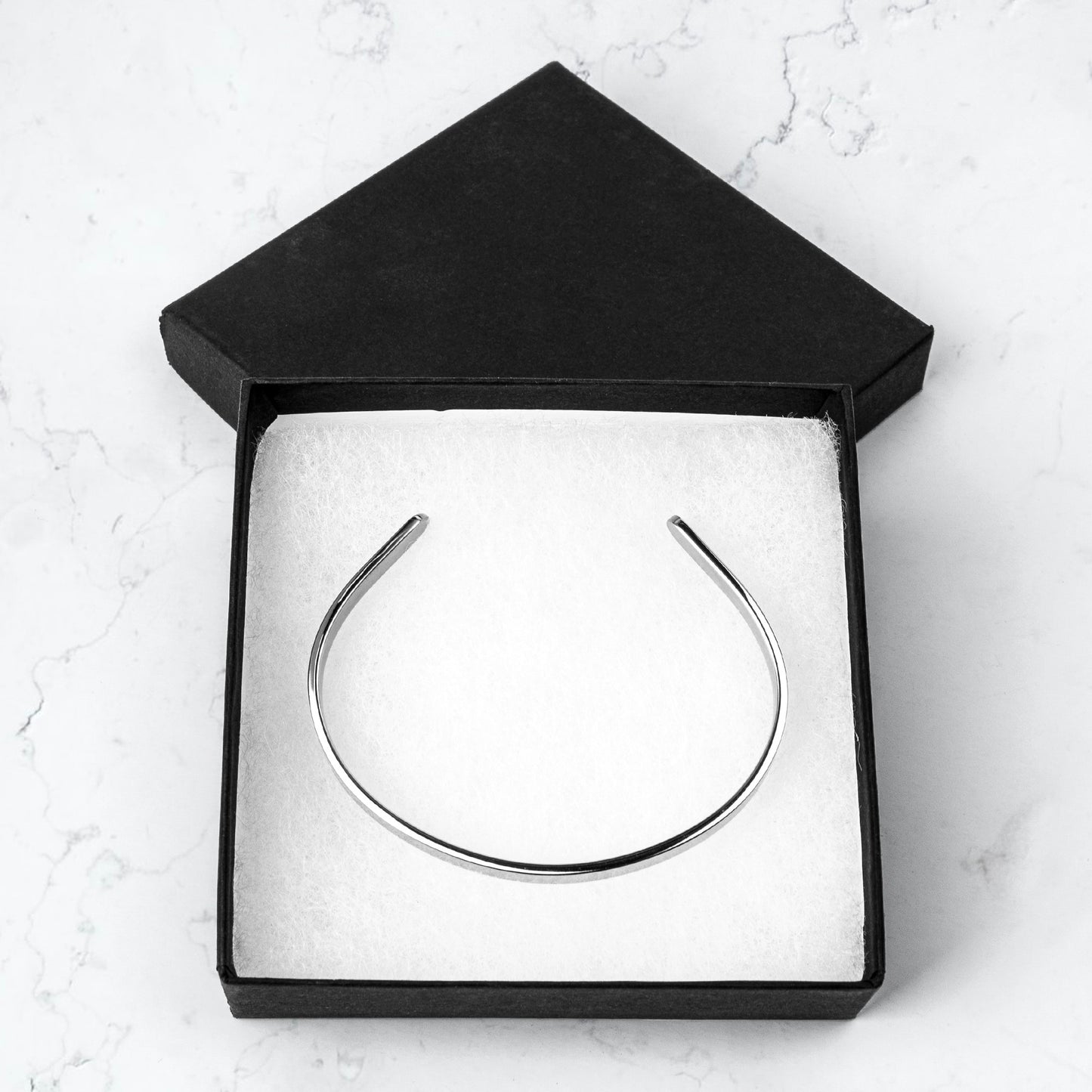 Inspirational Cuff Bracelet - "Braver, Stronger, Smarter" Engraved Stainless Steel in Gold, Rose Gold, Silver