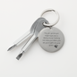 To My Granddaughter-Personalized Engraved Screwdriver Keychain