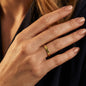 To My Magnificent Wife – Personalized Message Ring for Her – Anniversary Gift for Wife – 18K Gold or Stainless Steel Band