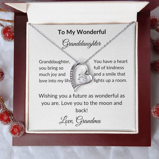 TO MY  WONDERFUL GRANDDAUGHTER