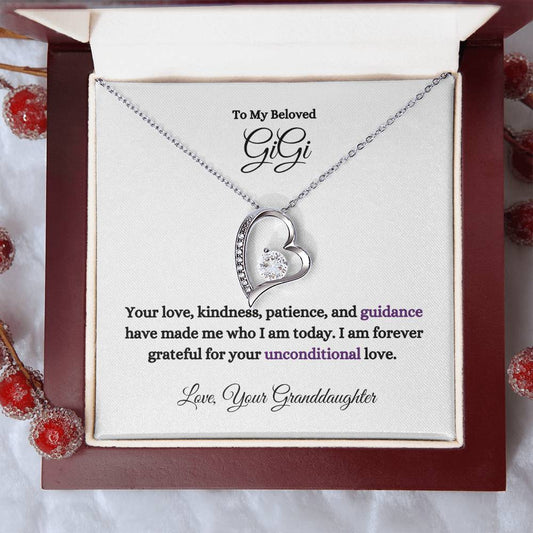 To My Beloved Gigi Forever Love Necklace