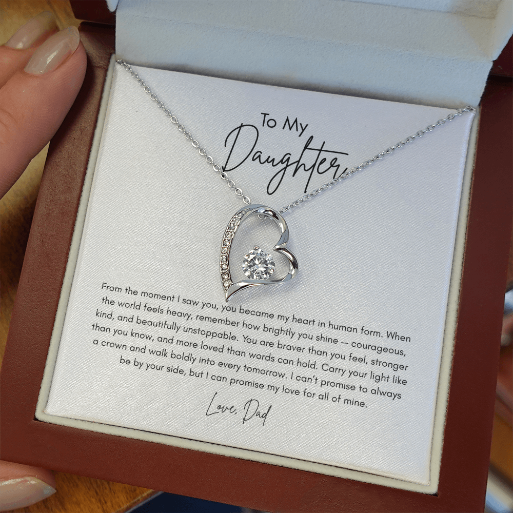 To My Daughter My Heart in Human Form