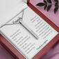 Personalized 4-Sided Engraved Stick Bar Necklace-Graduation Wedding Anniversary Gift