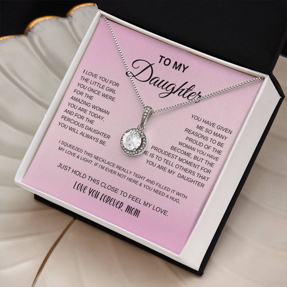 To My Daughter Eternal Hope Necklace