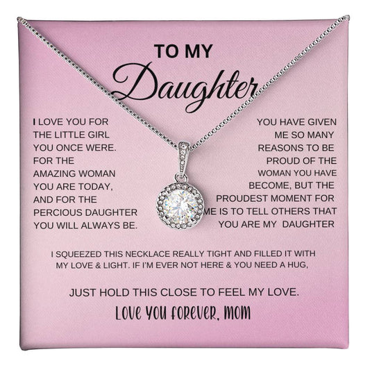 To My Daughter Eternal Hope Necklace