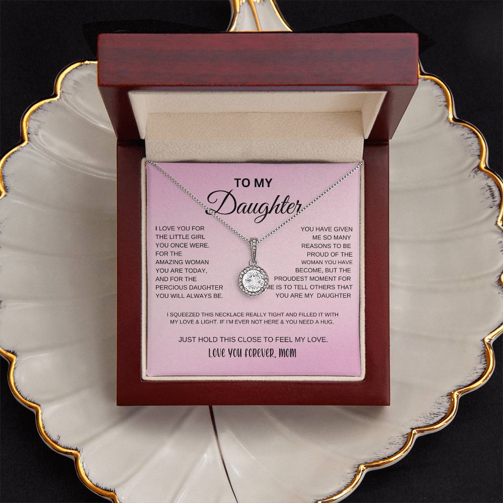 To My Daughter Eternal Hope Necklace