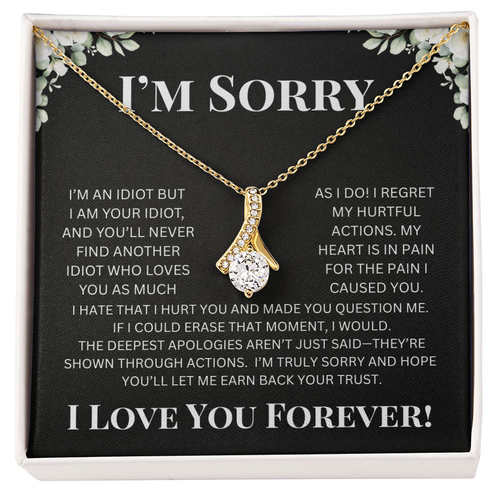 I'm Sorry Alluring Beauty Necklace
