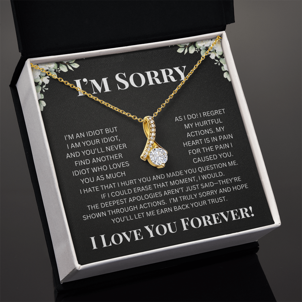 I'm Sorry Alluring Beauty Necklace