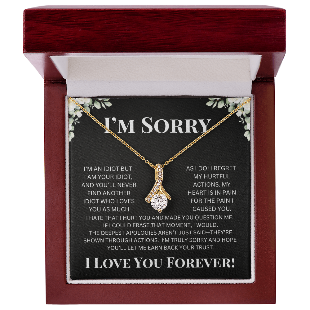 I'm Sorry Alluring Beauty Necklace