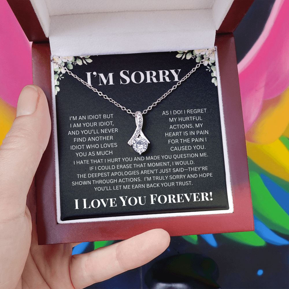 I'm Sorry Alluring Beauty Necklace