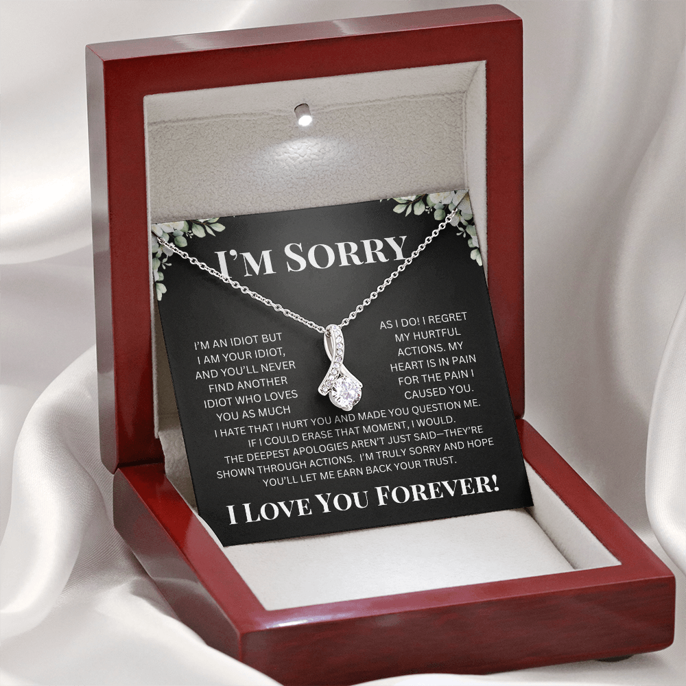 I'm Sorry Alluring Beauty Necklace