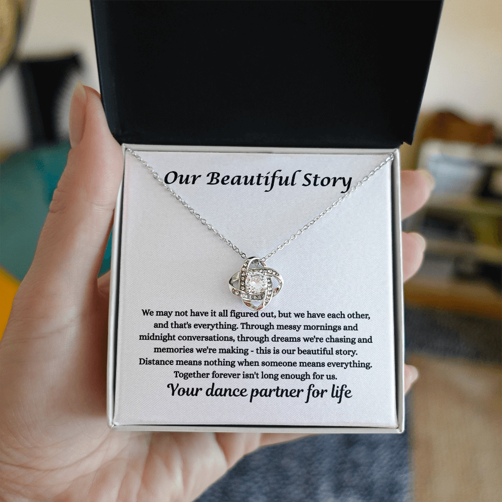Our Beautiful Story – Love Knot Necklace