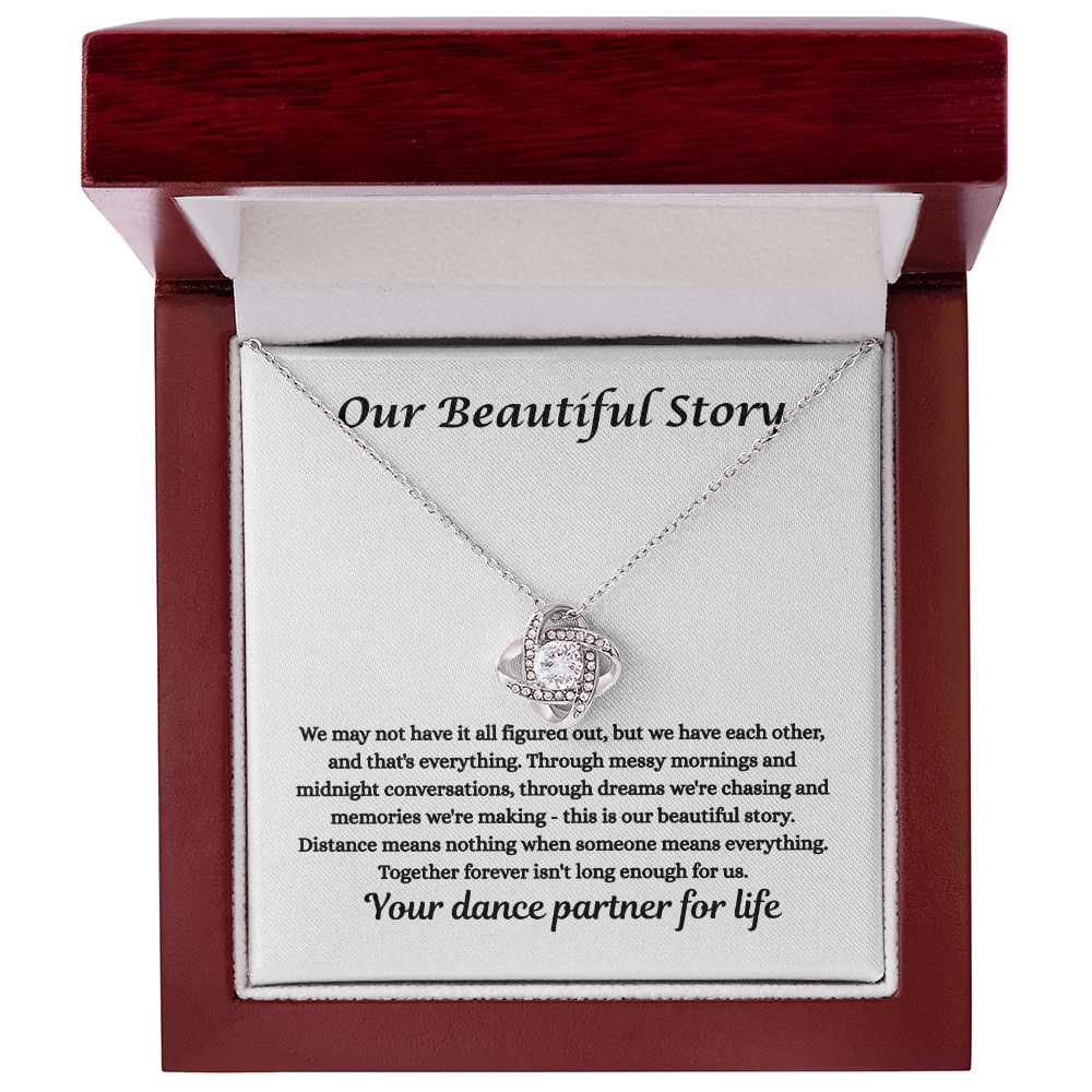 Our Beautiful Story – Love Knot Necklace