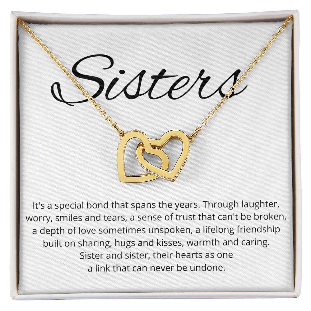 Sisters Interlocking Hearts