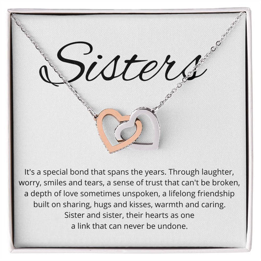 Sisters Interlocking Hearts