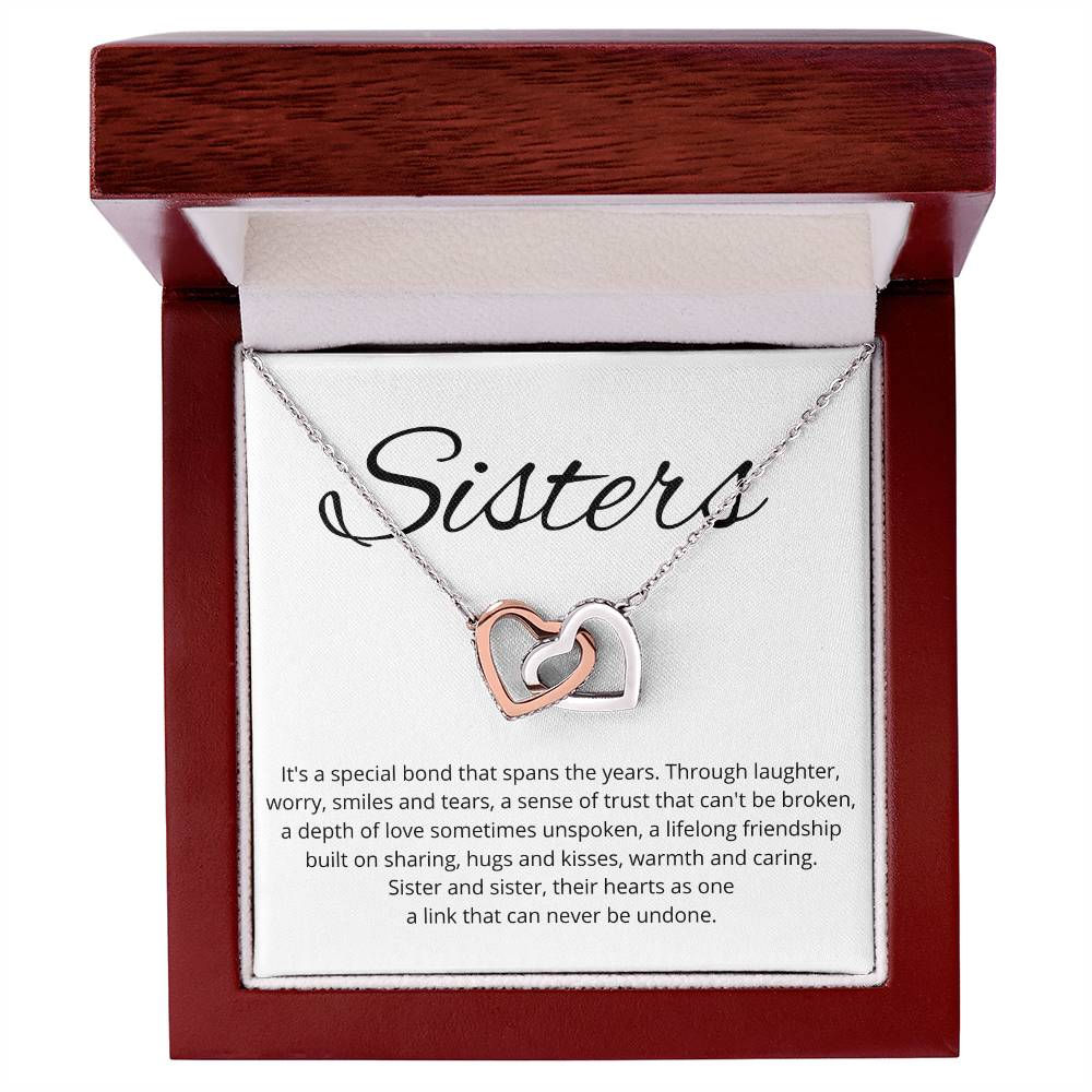 Sisters Interlocking Hearts