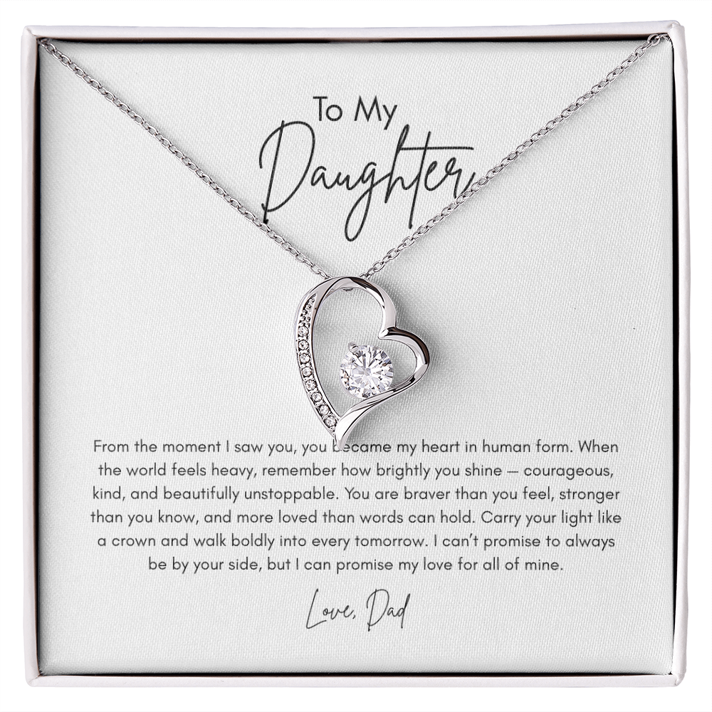 To My Daughter My Heart in Human Form