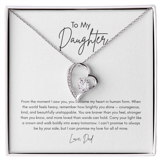 To My Daughter My Heart in Human Form