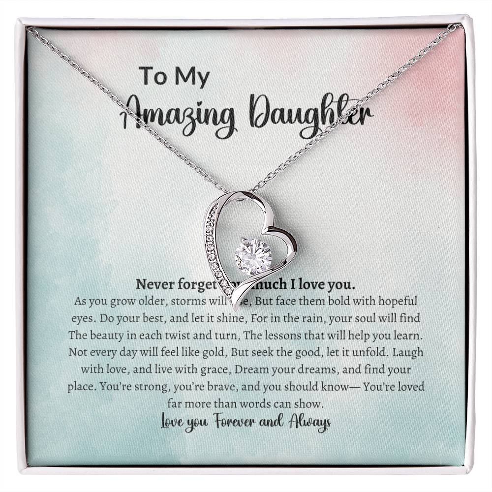 To My Amazing Daughter