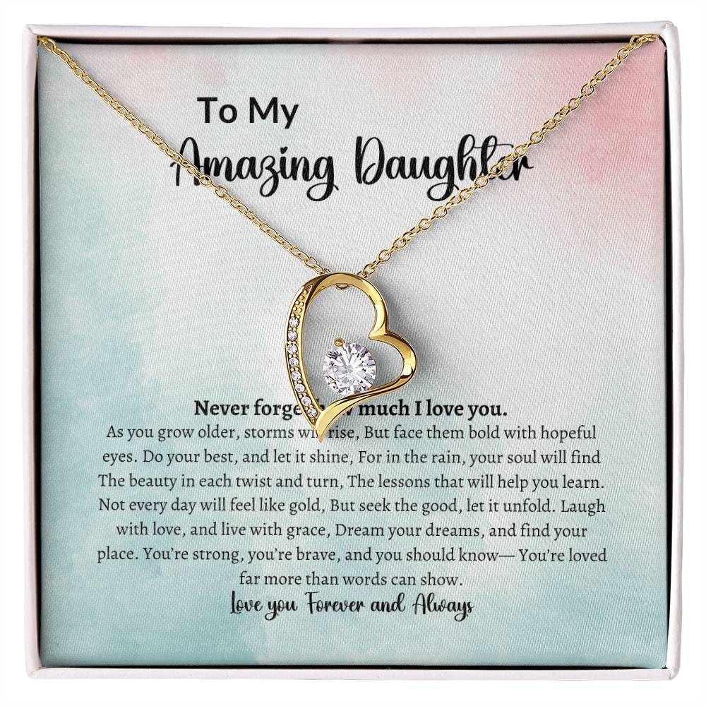 To My Amazing Daughter