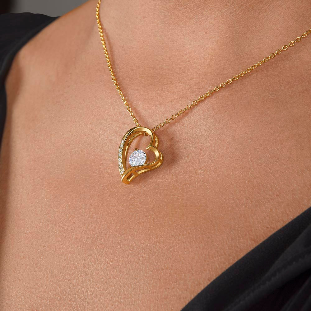 Please Forgive Me Forever Love Necklace – Apology Gift for Her