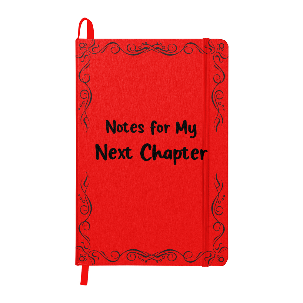 Notes for My Next Chapter – Hardcover Bound Journal | 5.5x8.5 Lined Notebook