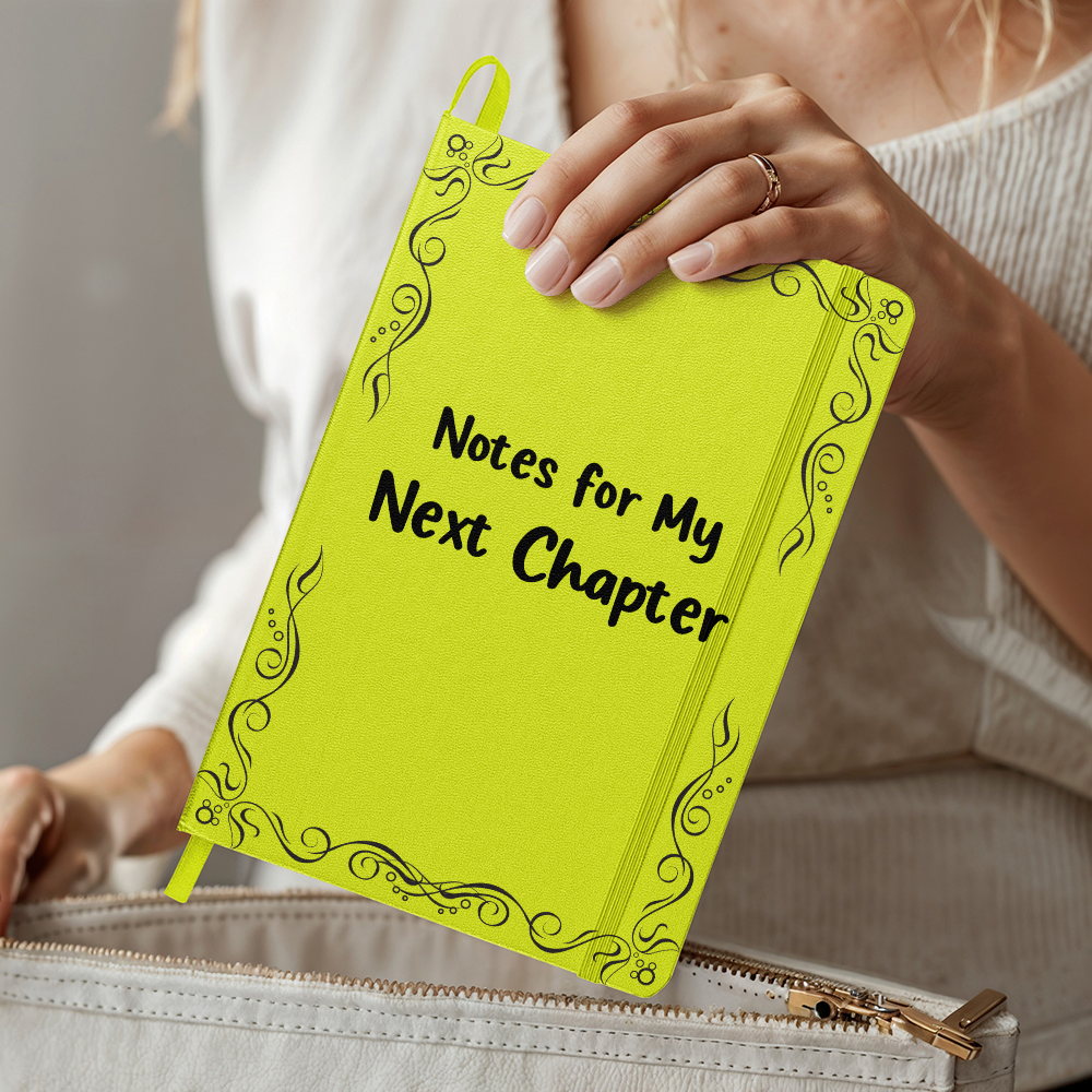 Notes for My Next Chapter – Hardcover Bound Journal | 5.5x8.5 Lined Notebook