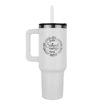 School Nurse Pinnacle 40z Tumbler